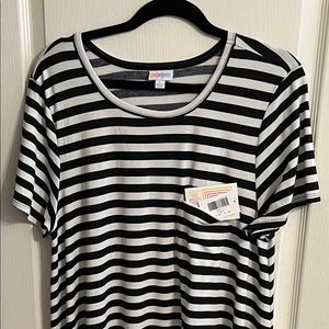 NWT LULAROE STRIPED CARLY DRESS